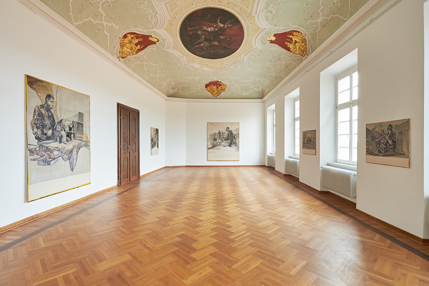 Ausstellungsräume im Schloss ob Ellwangen, Residenzgebäude