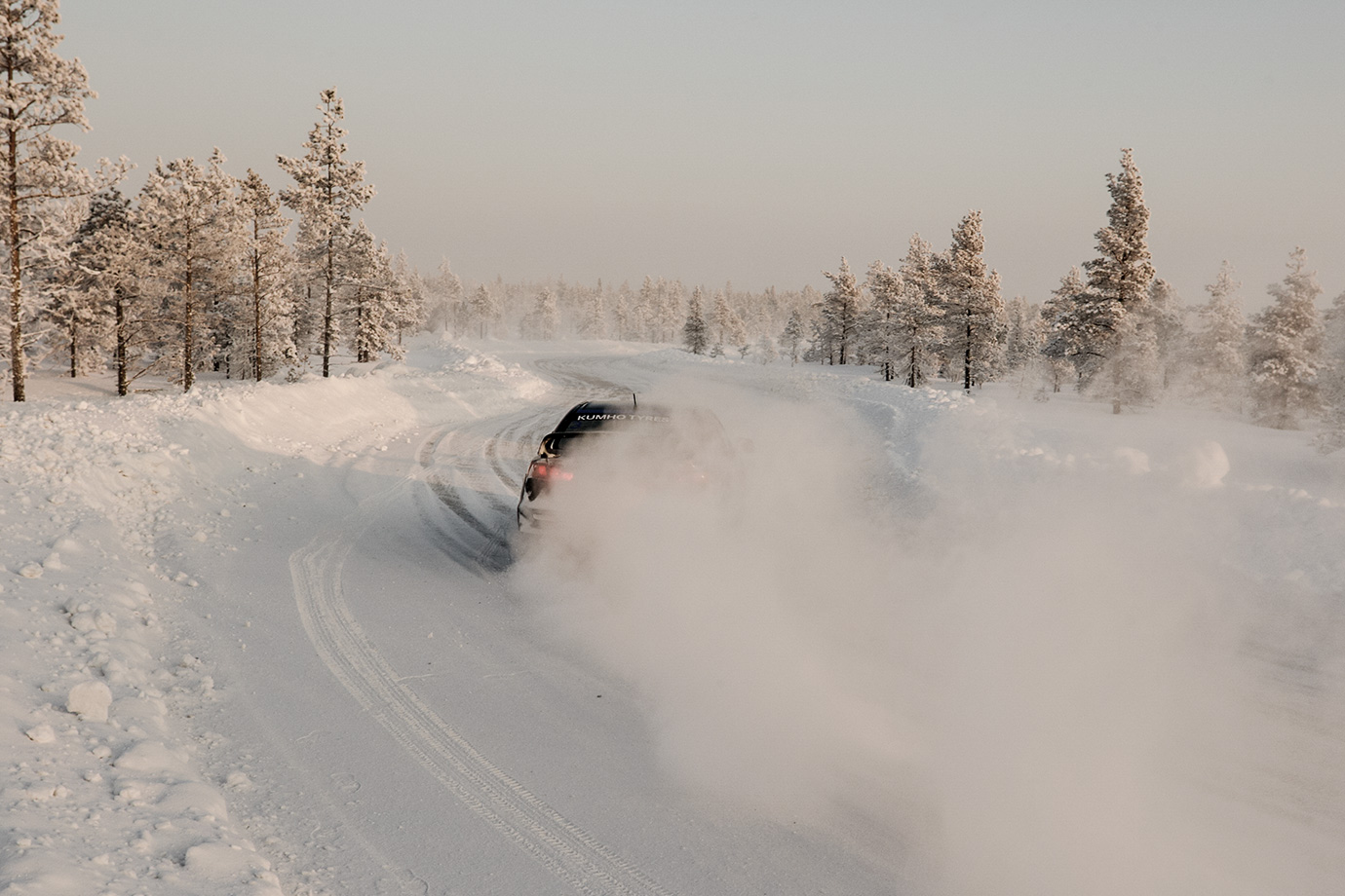 Rallye Training, Rowaniemi, Finnland