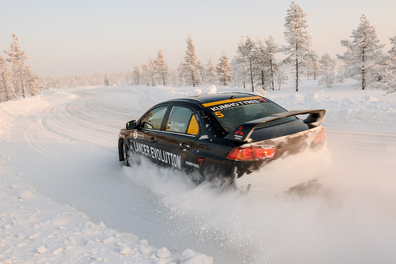 Rallye Training, Rowaniemi, Finnland