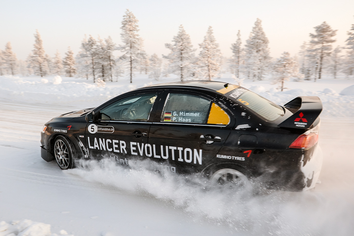 Rallye Training, Rowaniemi, Finnland