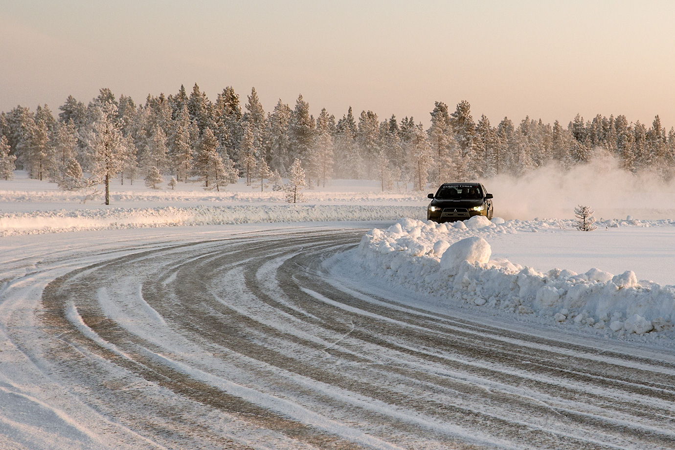 Rallye Training, Rowaniemi, Finnland