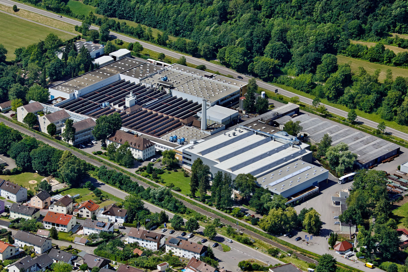 RUD Ketten Aalen Luftaufnahme RUD Ketten Aalen