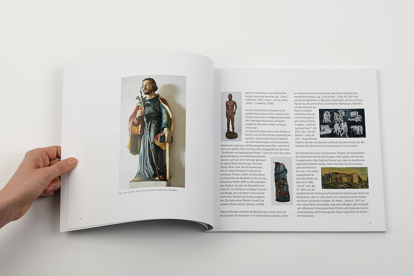 Holzschnitte. Skulpturen. Bilder. Siegfried Rimpler Kunstbuch Siegfried Rimpler